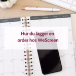 Hur lägger man en screenprintorder så att man inte behöver vara orolig för fel och förseningar